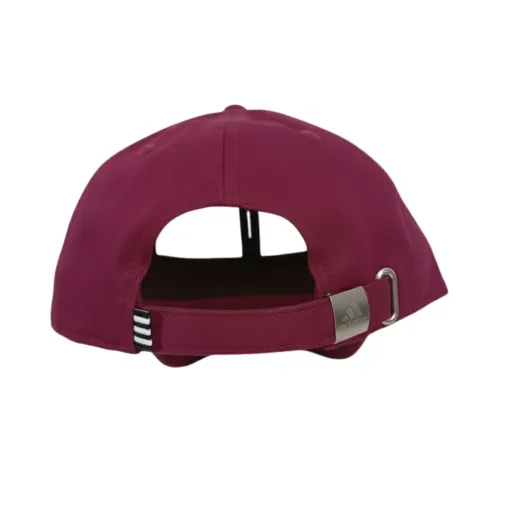 Adidas Golf Performance Cap – Collegiate Burgundy with White Logo